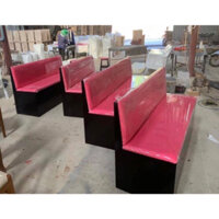 Ghế băng sofa dài thanh lý, ghế sofa áp tường caffe