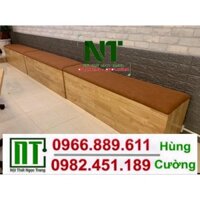 ghế băng sofa gỗ trà sữa giá rẻ