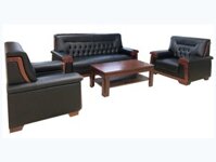 GHẾ BĂNG SOFA VĂN PHÒNG CAO CẤP SF05-3 DA DP