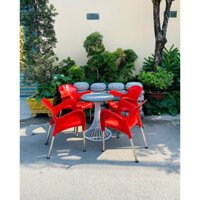 ghế bành cafe ,ghế caffe nữ hoàng ,ghế cà phê nữ hoàng ,ghế nhựa cà phê chân inox