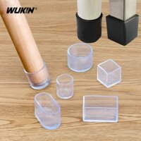 Ghế Bảo Vệ Chân Mũ Cao Su PVC Tròn / Vuông Tầng Bàn Chân Chống Trơn Trượt Bàn Chân Tất Ống Cắm Đồ Nội Thất San Bằng Chân
