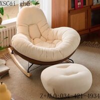 Ghế Bập Bênh Chim Cánh Cụt Ban Công Phòng Khách Ghế Thư Giãn Đơn Lười Ghế Sofa Ghế Tựa Sang Trọng Nhẹ Gia Dụng Vỏ Trứng