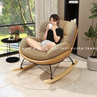 Ghế Bập Bênh Cho Người Lười Ghế Bập Bênh Trong Nhà Ban Công Phòng Khách Phòng Ngủ Ghế Thư Giãn Người Lớn-HT DECOT