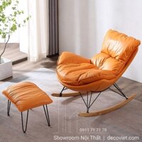 Ghế Bập Bênh Đọc Sách 3009T | Ghế Thư Giãn Đẹp Giá Rẻ!