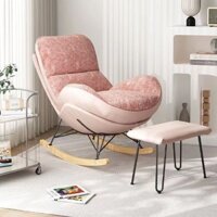 Ghế Bập Bênh Ghế Sofa Người Lớn Ghế Lười Sang Trọng Nhẹ Nhàng Ban Công Ghế Tựa Thư Giãn Ghế Ngủ Phòng Khách Ghế Bập Bênh