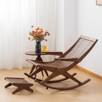 Ghế Bập Bênh Ghế Tựa Ghế Gấp Phòng Khách Ghế Nghỉ Trưa Ghế Tựa Lưng Lười Thư Giãn Ban Công Gia Dụng Ghế Bãi Biển Ngoài T