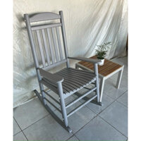 Ghế bập bênh gỗ- rocking chair, ghế thư giãn đọc sách.