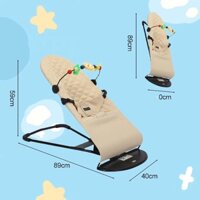 Ghế Bập Bênh MÀU NÂU , Ghế Rung Ăn Bột 3 Tư Thế Cho Bé Hàng Cao Cấp otomo AUU THHH