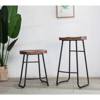 ☸Ghế bar ghế cao bằng sắt ghế bar ghế bar ghế trước quầy sang trọng nhẹ nhàng cho quán trà sữa