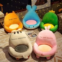 Ghế Bệt Mini Nhiều Mẫu Cute 2021, Đệm nệm lót ghế ngồi văn phòng tựa lưng thư giãn ấm áp cho mùa đông