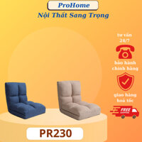 ghế bệt ngồi giường gấp gọn đa năng, ghế sofa giường điều chỉnh tựa lưng ngả theo ý muốn sang trọng tiện ích pr230