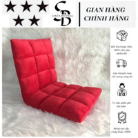 Ghế bệt tựa lưng, ghế lười tatami 5 nấc điều chỉnh kích thước lớn size 105cm x 50cm x 10cm