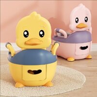 Ghế Bô Bồn Cầu Gấp Gọn，Nhà vệ sinh cho trẻ sơ sinh，Bô Đi Vệ Sinh Di Động Cho Bé Trai Bé Gái ，Nhà vệ sinh hình con vịt