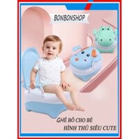 Ghế bô cho bé, bô vệ sinh cho bé gai bé trai hình thú siêu yêu _Bonbonshop_