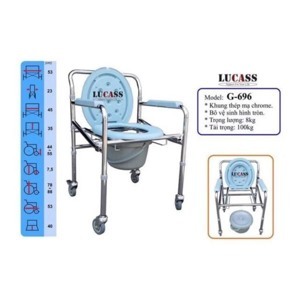 Ghế bô có bánh xe Lucass G696