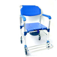 Ghế bô kết hợp xe đẩy, ghế tắm cho người già GBM-017