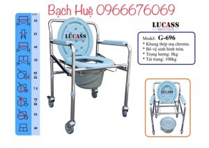 Ghế bô vệ sinh cho người già Foshan FS-696