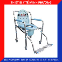 Ghế bô vệ sinh có bánh xe Lucass GX-300 cho người già