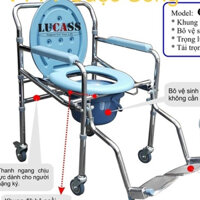 Ghế bô vệ sinh có bánh xe Lucass GX300