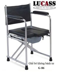 GHẾ BÔ VỆ SINH KHÔNG CÓ BÁNH XE LUCASS G-36