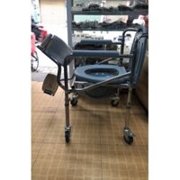 Ghế bô vệ sinh lucass GX300 có bánh xe, có để chân