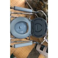 Ghế bô vệ sinh lucass GX300 có bánh xe, có để chân