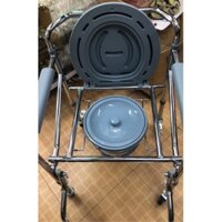 Ghế bô vệ sinh lucass GX300 có bánh xe, có để chân