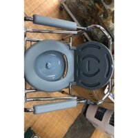 Ghế bô vệ sinh lucass GX300 có bánh xe, có để chân