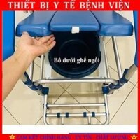 Ghế bô vệ sinh và tắm Lucass GX-200 khung nhôm không gỉ, để được trên bồn cầu. 4 IN 1 - HÀNG HÃNG
