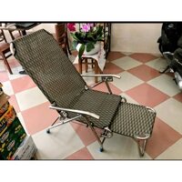 Ghế Bố Xếp Inox 1984( since 1984) - dày nặng  - màu ngẫu nhiên - Bao Đổi Trả 7 Ngày (Lỗi Kỹ Thuật)