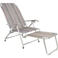 Ghế bố xếp khung inox mặt lưới - Nội Thất Quang Đức