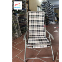 Ghế Bố Xếp khung thép sơn tĩnh điện Vải Lưới
