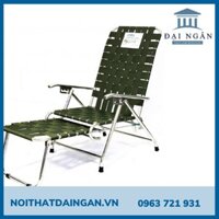 Ghế bố xếp thư giãn inox