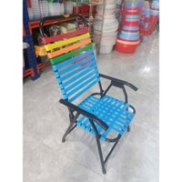 Ghế cà phê dây nhựa, Ghế xếp cà phê,Ghế xếp sắt cao cấp