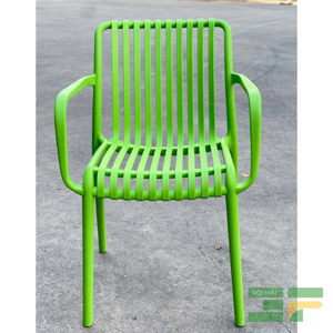 Ghế cafe Cozy khung sắt mặt gỗ GCF033