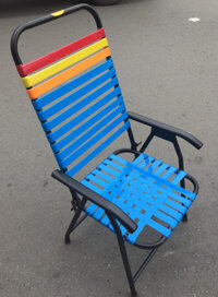 Ghế Cafe Dây Nhựa – Cường Tín