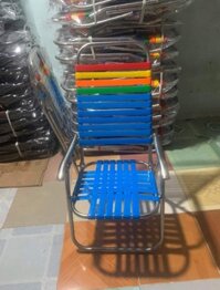 GHẾ CAFE DÂY NHỰA KHUNG INOX