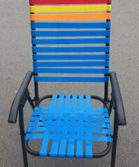 GHẾ CAFE DÂY NHỰA ( TD)