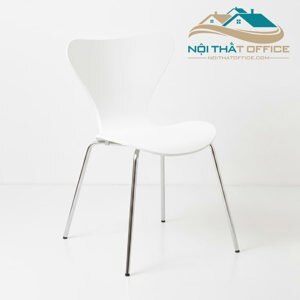 Ghế cafe, ghế ăn Aster chân sắt nệm bọc da GCF049