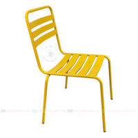 Ghế cafe, ghế nhà hàng sắt sơn tĩnh điện nhiều màu