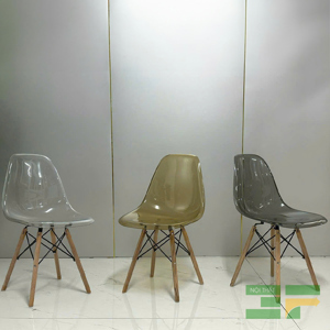 Ghế cafe mặt gỗ lưng tựa sắt sơn tĩnh điện GCF062