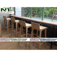 ghế cafe , quầy bả gỗ