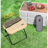 Ghế cắm trại gấp gọn, ghế gấp di động cầm tay có thể đeo chéo