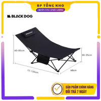 Ghế camping Blackdog CBD2300JJ027 ngả lưng gấp gọn thư giãn êm ái, ghế xếp đa năng du lịch, cắm trại, ngủ trưa nhỏ gọn