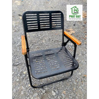 GHẾ CAMPING CNC Sắt sơn tĩnh điện nhiều màu