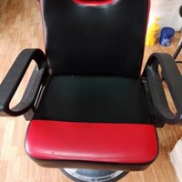GHẾ CẮT TÓC NAM GIÁ RẺ H84 BARBER MÀU ĐỎ ĐEN