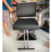 Ghế Cắt Tóc Nam Nữ 2024 chân inox mâm lớn vuông cao cấp siêu bền sang đẹp xinh mẫu hiện đại giá rẻ