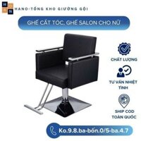 Ghế Cắt Tóc Nữ Tay Vịn Cao Cấp - Thiết Kế Sang Trọng, Chắc Chắn, Dành Cho Salon