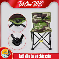Ghế Câu Cá Giàn Di, Ghế Ngồi Câu Cá, Câu Đài, Ghế Xếp Dã Ngoại Thu Gọn Tiện Lợi  - Đồ Câu DHS