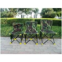 ghế câu cá rằn ri có chân cắm chống cần